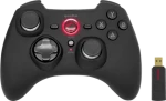 RAIT Gamepad - Wireless černá / bezdrátový gamepad / pro pc PS3 Switch / vibrace / 2.4GHz (SL-650110-BK)