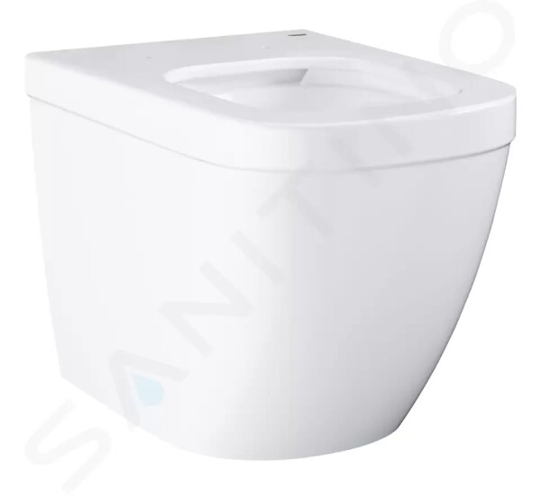 GROHE - Euro Ceramic Stojící WC, rimless, Triple Vortex, alpská bílá 39339000