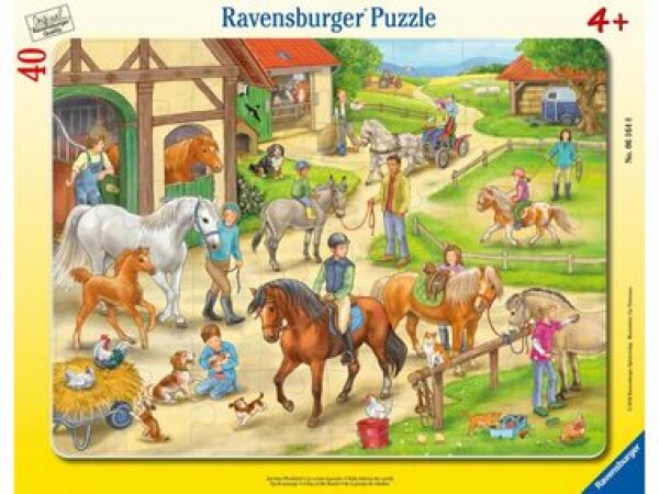 Ravensburger Na koňské farmě 40 dílků