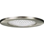 Paulmann 92907 Whirl LED vestavné svítidlo, LED, pevně vestavěné LED, 4.9 W, hliník (kartáčovaný), saténová, sada 3 ks