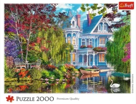 TREFL Puzzle Dům u jezera