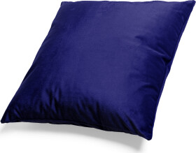 Mikroplyšový polštář 50x50 cm Tmavě Modrý