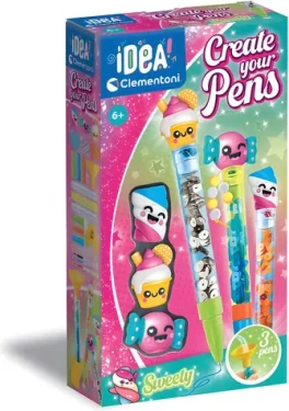 CLEMENTONI IDEA Kreativní sada pro výrobu per Sladkosti