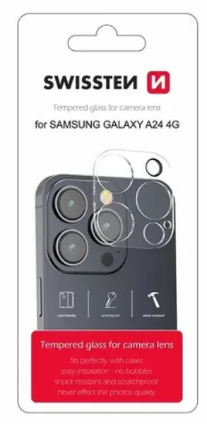 SWISSTEN Ochranné sklo čoček fotoaparátu pro SAMSUNG GALAXY A24 4G (94500211)