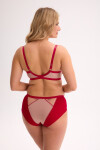 Poloměkká podprsenka Gaia BS 1273 Aina red-mokka 75F