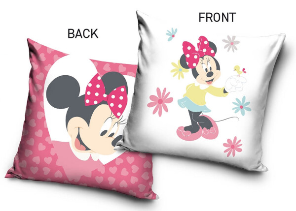 Povlak na polštářek Minnie s Malým Kanárkem