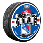 Mustang Puk New York Rangers NHL 4 TIME CHAMPS