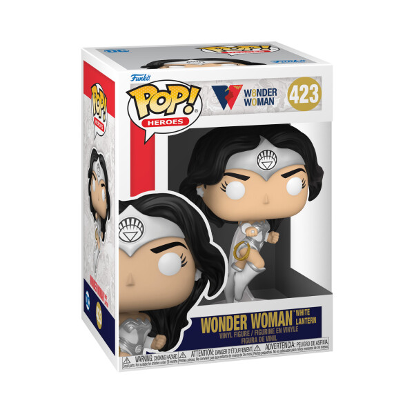 Funko POP Heroes: WW 80th - Wonder Woman (White Lantern)