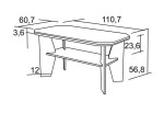 BRADOP Konferenční stůl Rudolf I. K165 BRA-K165