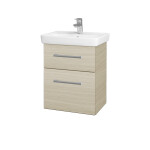 Dřevojas - Umyvadlová skříňka GO SZZ2 50 - D04 Dub / Úchytka T03 / D04 Dub 28094C