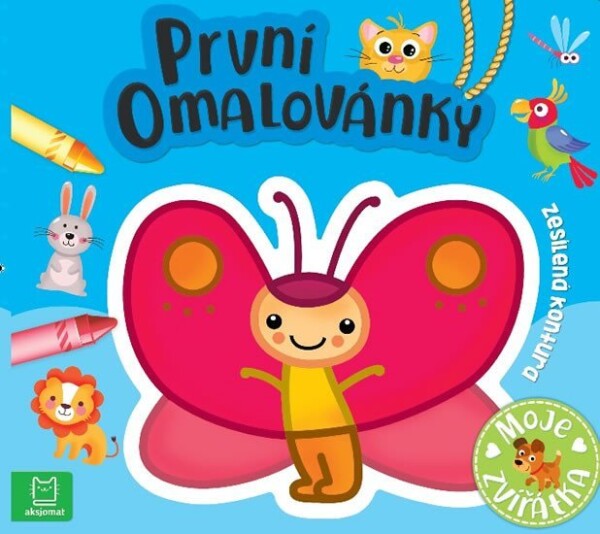 Moje zvířátka - První omalovánky - Sylwia Kajdana