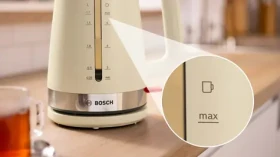 BOSCH MyMoment krémová / Rychlovarná konvice / 2400 W / 1.7 l (TWK4M227)