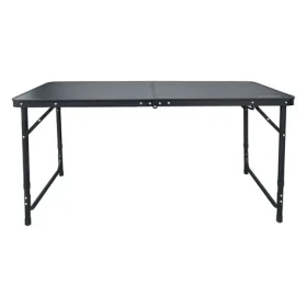 SURETTI Stolek Comfy černá 120 x 60 cm / Kempingový stolek