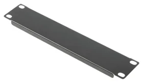 Lanberg černý / Zaslepovací panel / 1U / pro 10" rozváděč (AK-1403-B)