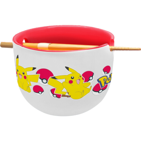 Pokémon ramen miska hůlky