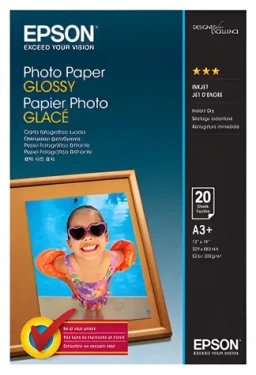 EPSON Lesklý / Fotopapír / A3+ / 200 g/m2 / 20 listů (C13S042535)