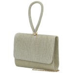 Módní dámské psaníčko Moon Asmita, zlaté