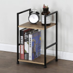 Regál, mdf, hnědá, GD-212 OAK
