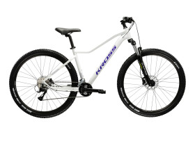 KROSS LEA 4.0, rám 17" (M), model 2025, pneu 27,5", barva perlová/fialová - ZDARMA dopravné, seřízení, odborná montáž a sada světel! (Záruka nejlepší ceny! Nakupujte u autorizovaného prodejce!)