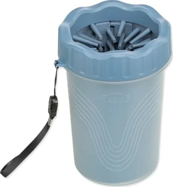 TRIXIE PAW CLEANER čistič tlapek modrá / Velikost M-L / Silikon, plast (G14-25705)