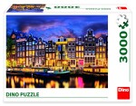 Puzzle Amsterdam 3000 dílků - Dino