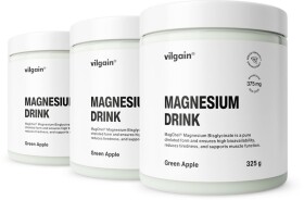 Vilgain Magnesium Drink – 3× zelené jablko 325 g