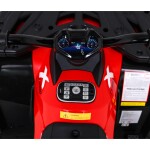 Mamido Dětská elektrická čtyřkolka XT-Speed 4x80W 24V červená