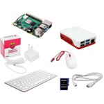 Raspberry Pi® Touch-Kit DIY Raspberry Pi® 4 B 4 GB 4 x 1.5 GHz vč. dotykového displeje, vč. pouzdra, vč. napájecího zdro