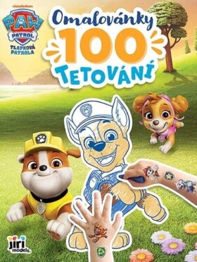 Tlapková patrola - Omalovánky a 100 tetování