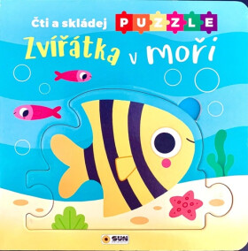 Čti skládej Puzzle Zvířátka moři