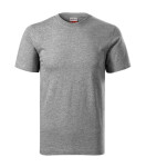 Recall tričko unisex tmavě šedý melír 3XL