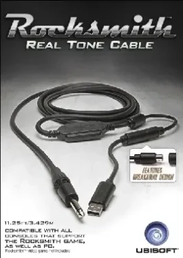 Rocksmith kabel PC, PS3, X360 (3307215640340)