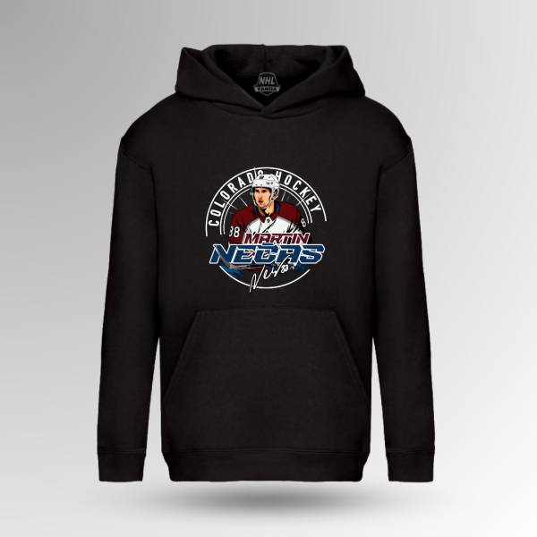 FansArena Pánská mikina Martin Nečas #88 Colorado Hockey Town Exclusive Collection (Colorado Avalanche NHL) Velikost: M