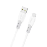 Dudao Datový kabel L25ST / USB-A / USB-C / 5A / 1 m / bílá
