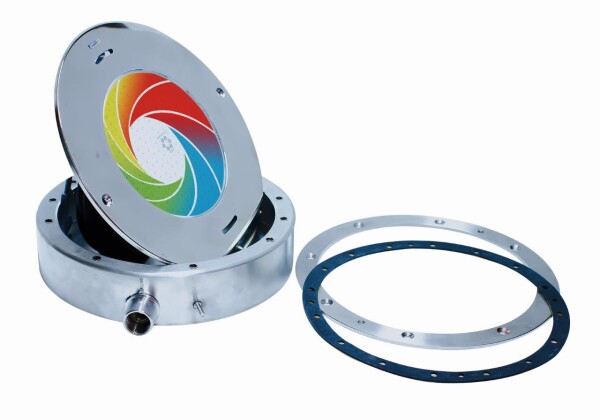 Vagnerpool Podvodní světlomet do bazénu VA LED, NF, BIGSI 33 W RGB, DMX, pro fóliové bazény