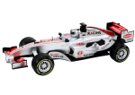 Mamido RC závodní auto 1:12 stříbrné se světly a zvuky
