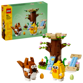 LEGO® Iconic 40709 Jarní hřiště pro zvířátka