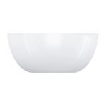 OMNIRES - SHELL M+ umyvadlo na desku, O35 cm, bílá lesk SHELL350UNBP