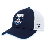 Fanatics Pánská kšiltovka Winnipeg Jets Draft 2023 Podium Trucker Adjustable Authentic Pro