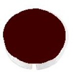 Hettich krytka otvoru po závěsu hnědá (105341)