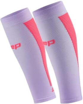 CEP dámské běžecké kompresní lýtkové návleky ULTRALIGHT 4.0 - lilac / pink Velikost: III (32-38 cm obvod lýtka)