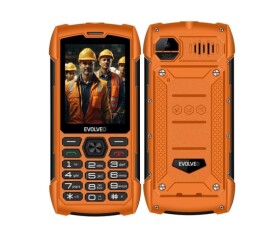 EVOLVEO StrongPhone H1, vodotěsný odolný Dual SIM telefon, oranžová EDF_547113