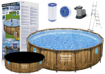 Bestway Bazén Bestway Rattan Swim Vista 488 x 122 cm 56725
