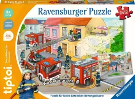 RAVENSBURGER Puzzle Tiptoi: Záchranná mise