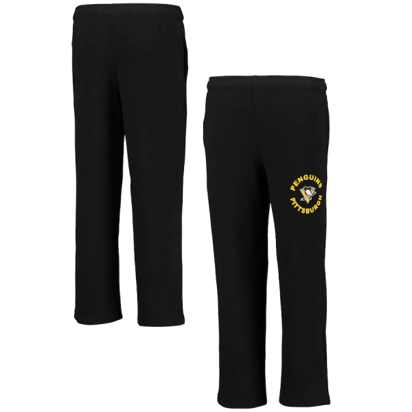 Outerstuff Dětské Tepláky Pittsburgh Penguins Enforcer Sweatpants Black Velikost: Dětské 14 let)