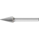PFERD 21214183 frézovací kolík tvrdokov Špičatý kužel Délka 41 mm Vnější Ø 3 mm Pracovní délka 11 mm Ø hřídele 3 mm 1 ks
