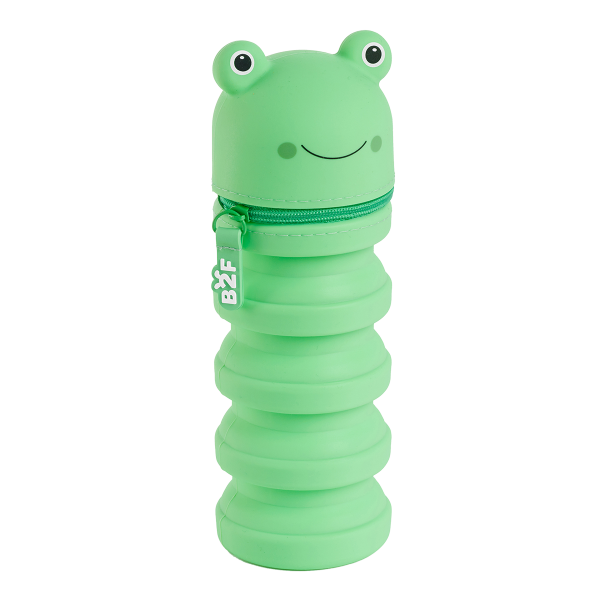 Miquelrius B2F - roztahovací penál Growing Pets, žába, sv. zelený