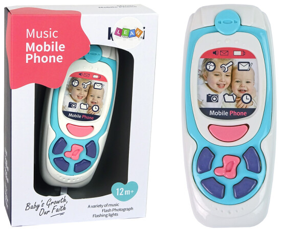 Mamido Dětský mobilní telefon modrý