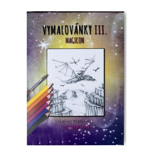 Vymalovánky 3.díl lepenou horní vazbou A4