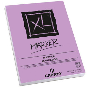 Canson XL Marker blok A3 70g 100 listů lepený